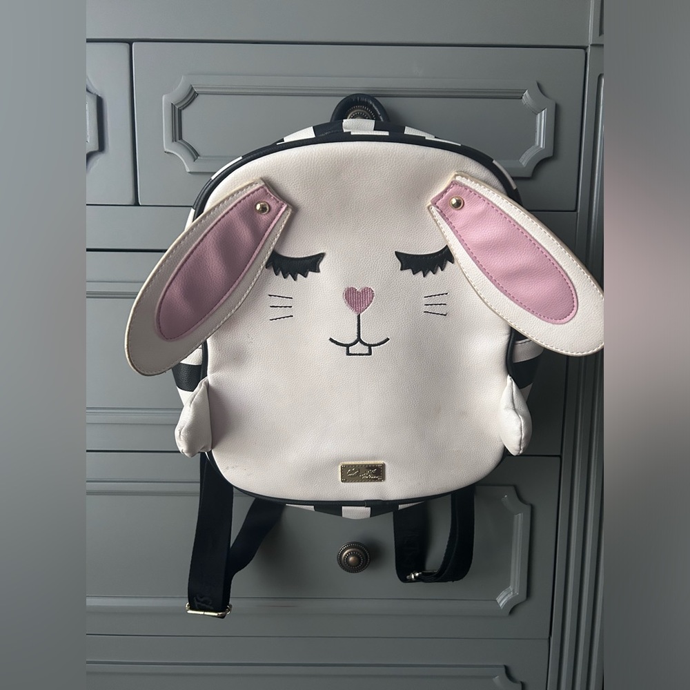 Betsy Johnson bunny backpack